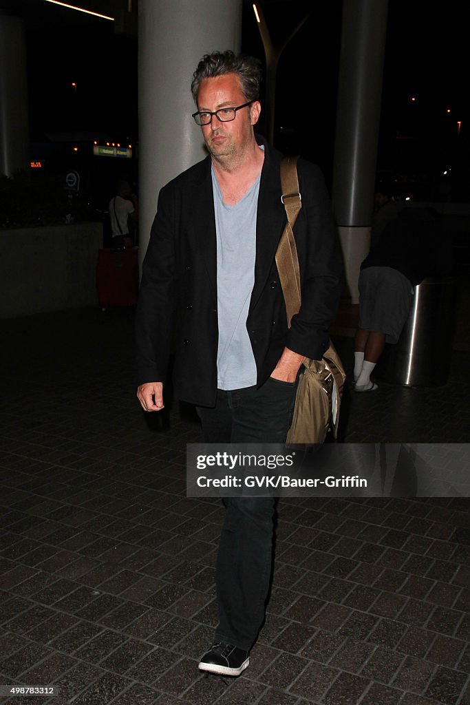 Celebrity Sightings In Los Angeles - November 25, 2015