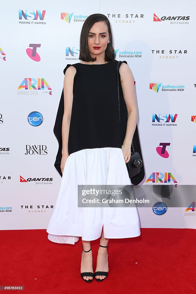 29th Annual ARIA Awards 2015 - Arrivals