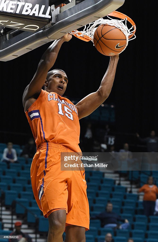 Men Who Speak Up Main Event At MGM Grand Basketball Tournament - Clemson v Rutgers