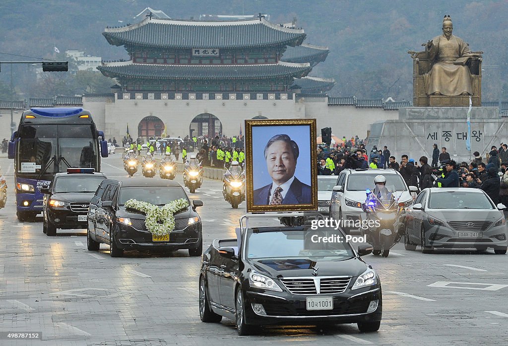 Former President Kim Young Sam State Funeral