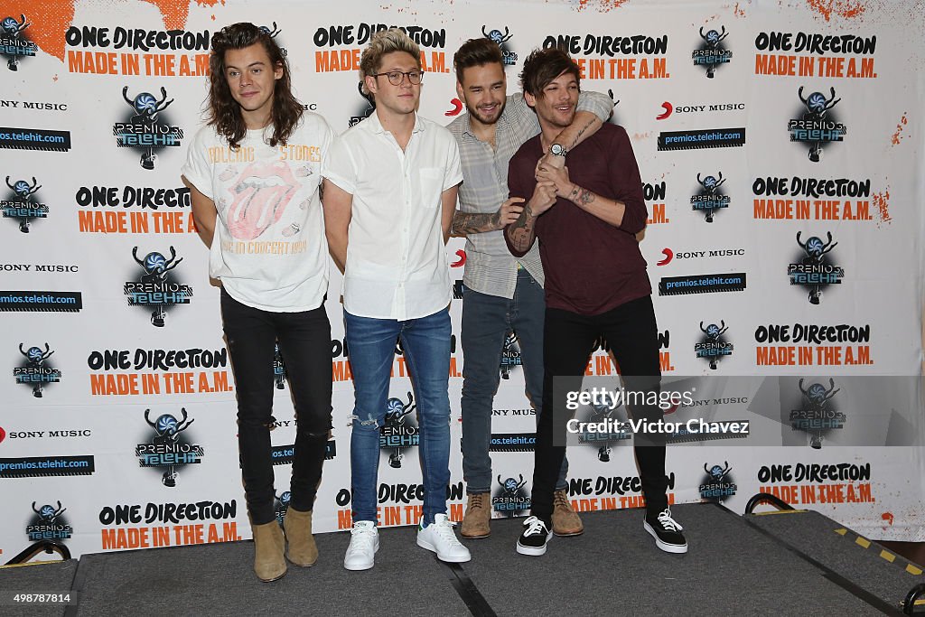 One Direction Mexico City Press Conference