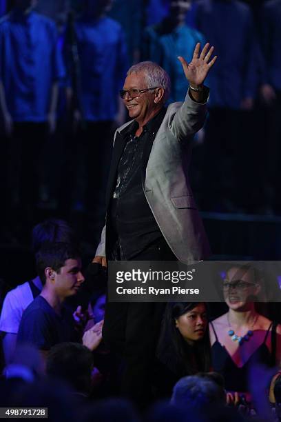 Iva Davies during the 29th Annual ARIA Awards 2015 at The Star on November 26, 2015 in Sydney, Australia.