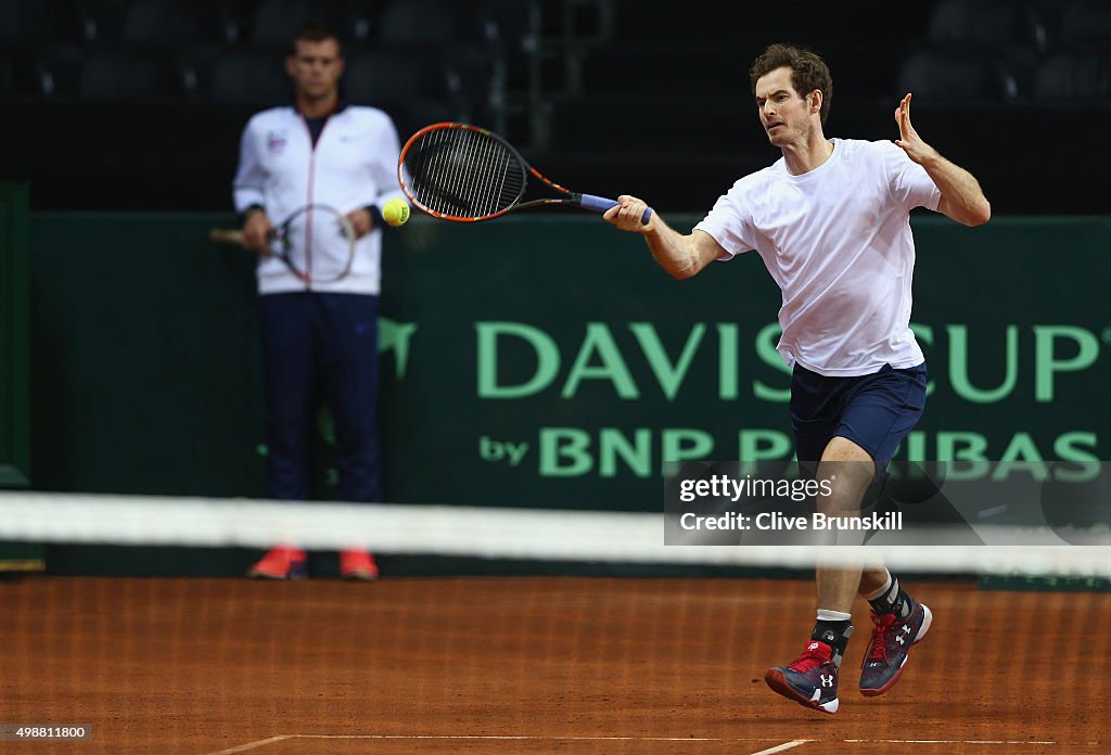 Belgium v Great Britain: Davis Cup Final 2015 - Previews
