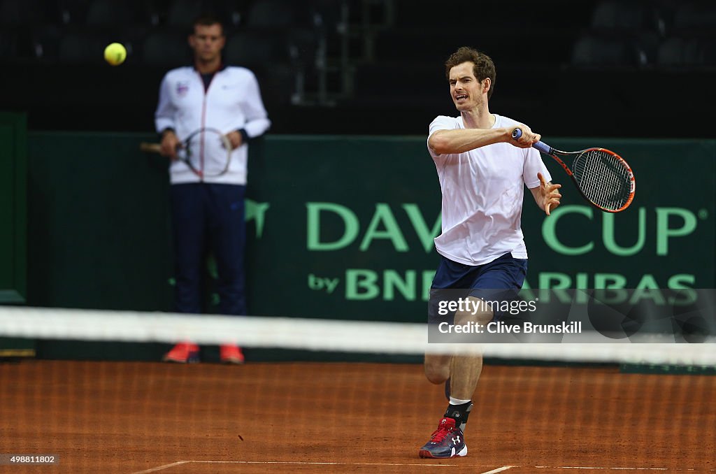 Belgium v Great Britain: Davis Cup Final 2015 - Previews