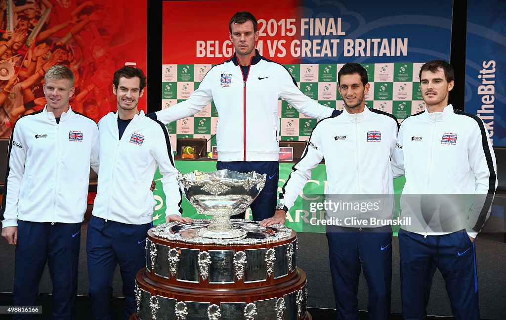 Belgium v Great Britain: Davis Cup Final 2015 - Previews