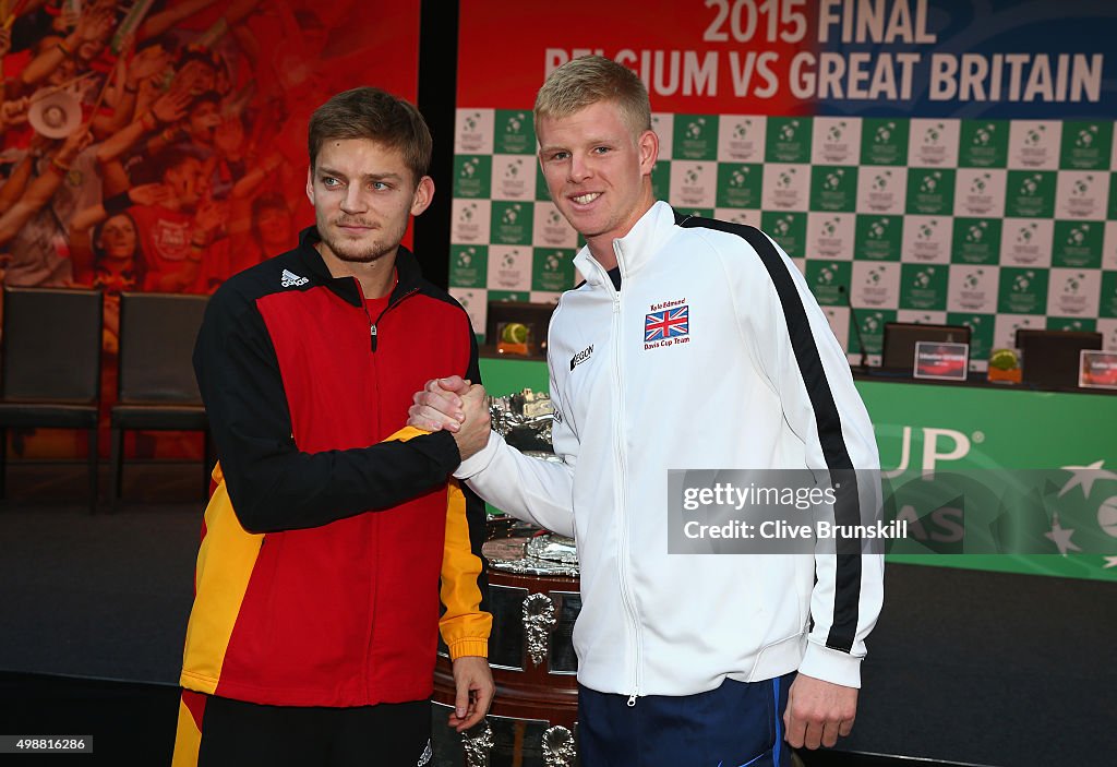 Belgium v Great Britain: Davis Cup Final 2015 - Previews