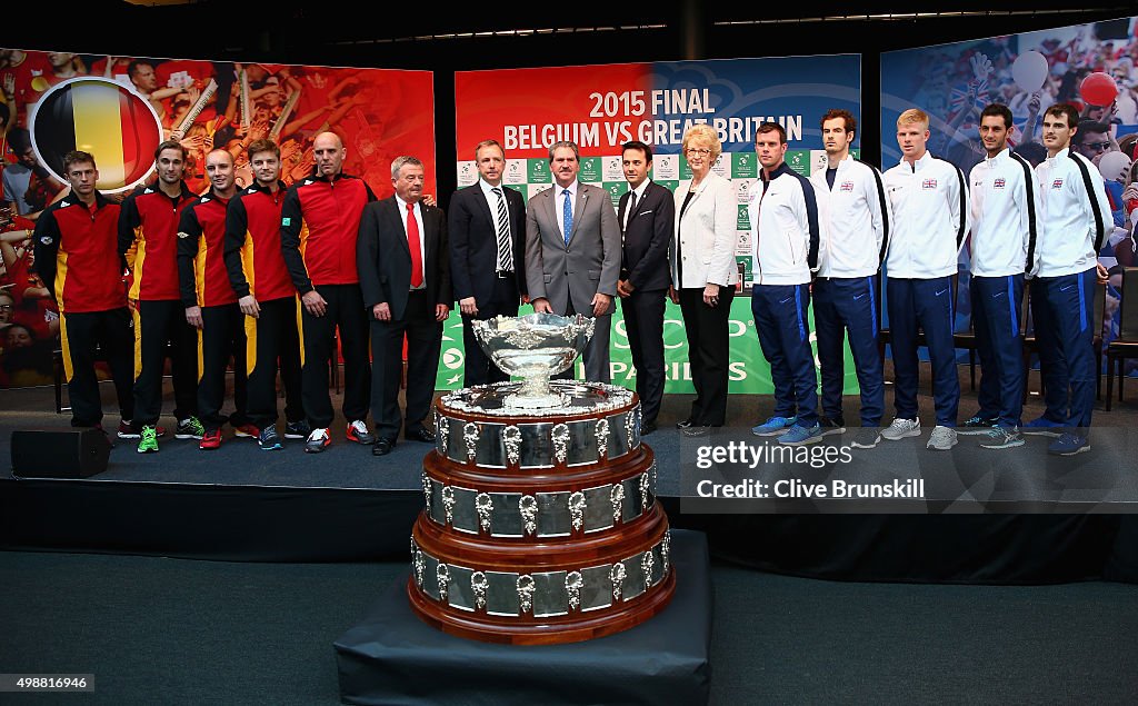 Belgium v Great Britain: Davis Cup Final 2015 - Previews