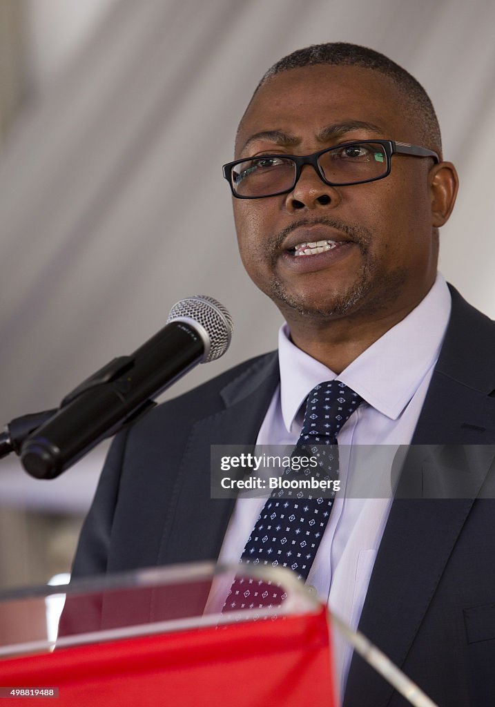 Transnet SOC Ltd. Chief Executive Officer Siyabonga Gama Launches New Container Facility At City Deep Inland Port