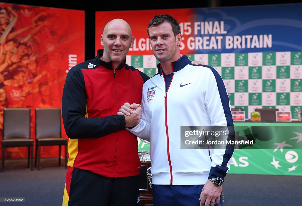 Belgium v Great Britain: Davis Cup Final 2015 - Previews