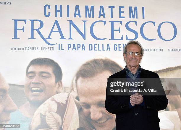 Actor Sergio Hernandez attends a photocall for 'Call Me Francesco' at Cinema Adriano on November 26, 2015 in Rome, Italy.