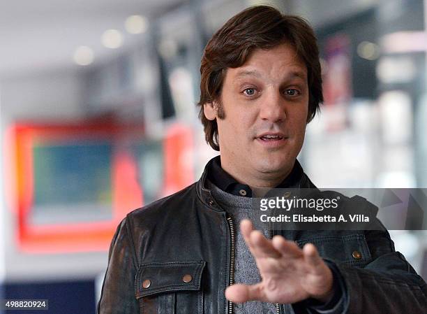 Actor Rodrigo de la Serna attends a photocall for 'Call Me Francesco' at Cinema Adriano on November 26, 2015 in Rome, Italy.