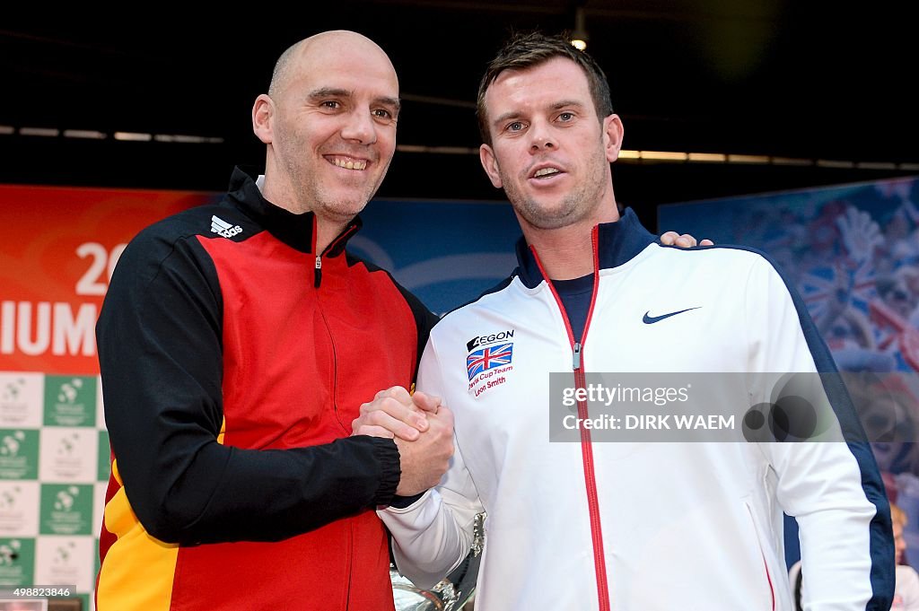 TENNIS-BEL-DAVIS-CUP-DRAW