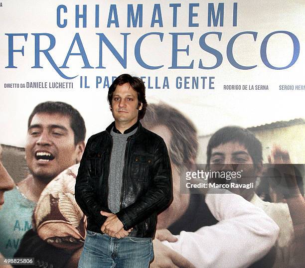 Actor Rodrigo de la Serna attends a photocall for 'Call Me Francesco' at Cinema Adriano on November 26, 2015 in Rome, Italy. PHOTOGRAPH BY Marco...