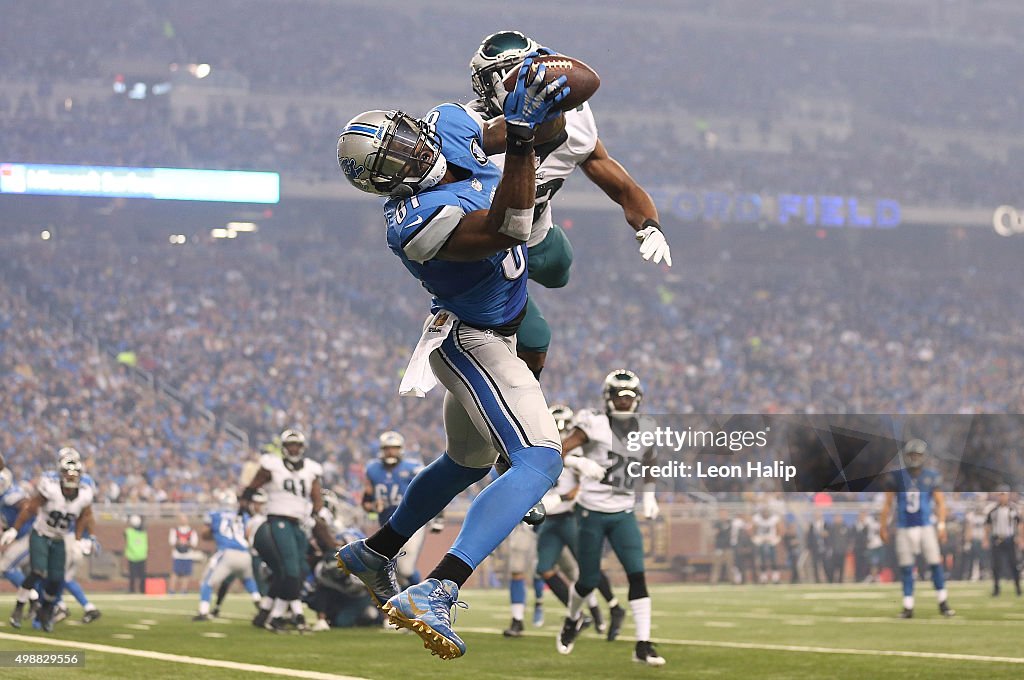 Philadelphia Eagles v Detroit Lions