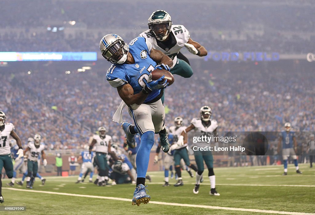 Philadelphia Eagles v Detroit Lions