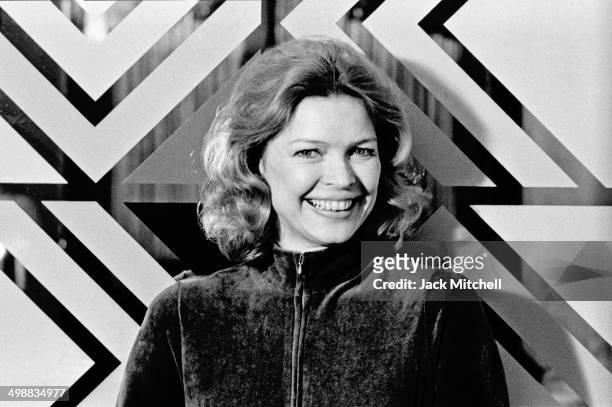 Portrait of American actress Ellen Burstyn, New York, 1975. She had recently received the Academy Award for Best Actress for her starring role in the...