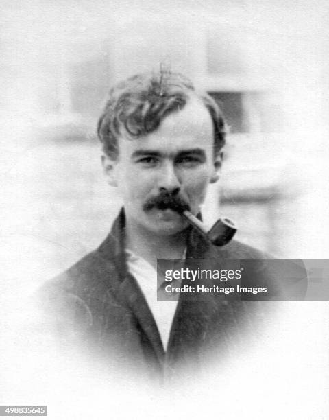 George Butterworth, British composer and folk music collector, c1910. Butterworth was involved in the turn-of-the-century revival of interest in...