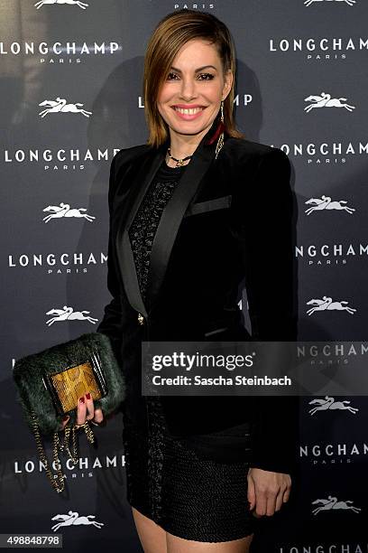 Dany Michalski attends the Longchamp store opening on November 26, 2015 in Cologne, Germany.