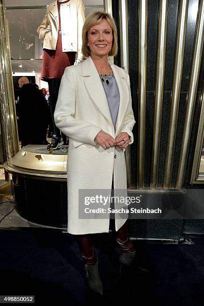Ilka Essmueller attends the Longchamp store opening on November 26, 2015 in Cologne, Germany.