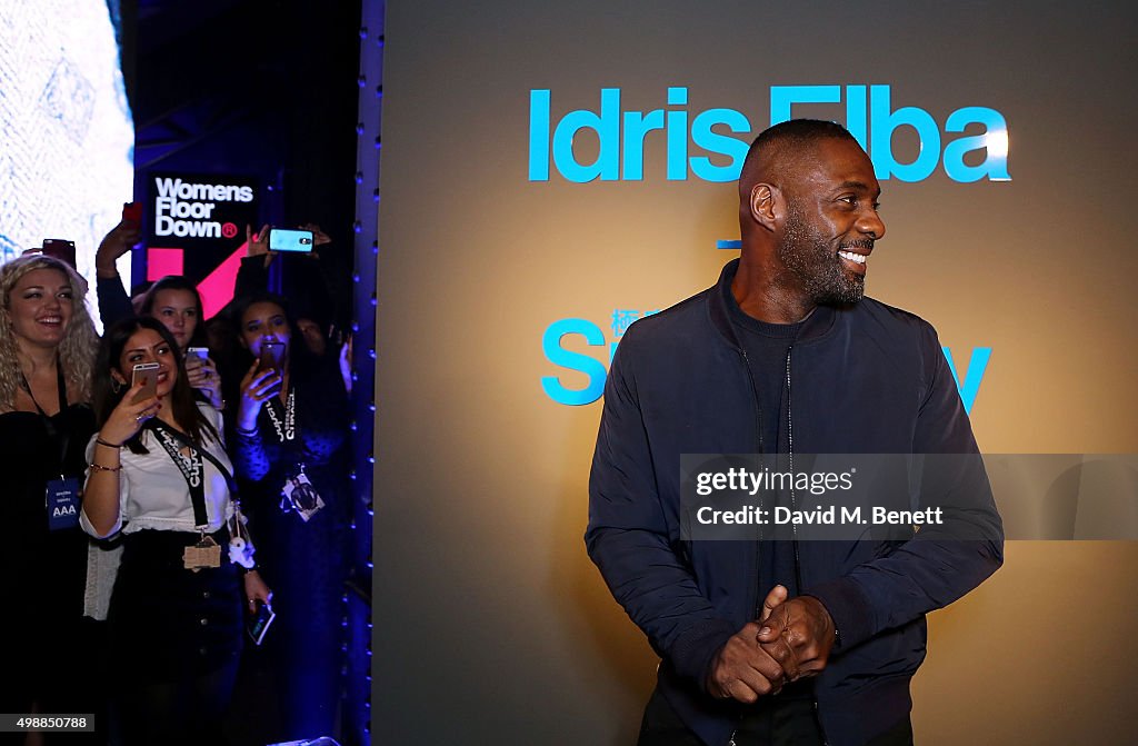 Idris Elba And Superdry Launch Their New Premium Menswear Collection At Their Flagship Regent Street Store