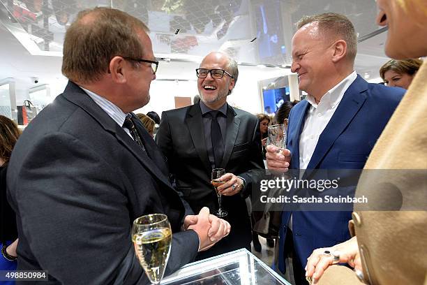 Markus Wahl of Longchamp attend the Longchamp store opening on November 26, 2015 in Cologne, Germany.