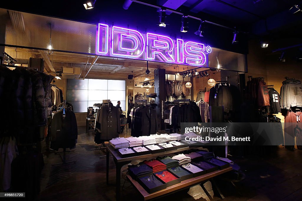 Idris Elba And Superdry Launch Their New Premium Menswear Collection At Their Flagship Regent Street Store