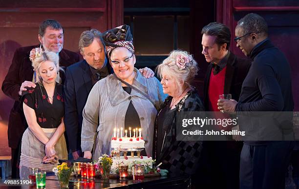 Stuart Milligan as Ted, Sinead Matthews as Jane, Simon Shepherd as Tom, Naomi Wirthner as Annette, Josh Hamilton as Robert, Anna Calder-Marshall as...