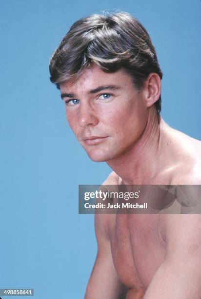 Portrait of American actor Jan-Michael Vincent, 1978.