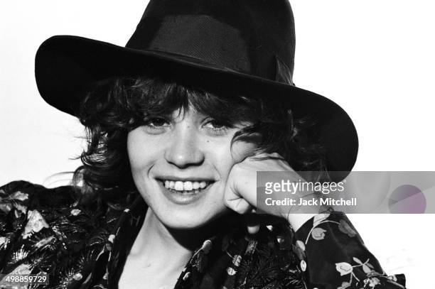 Portrait of French actress Maria Schneider , 1973. The previous year, at 20-years-old, she had starred opposite Marlon Brando in the film 'Last Tango...