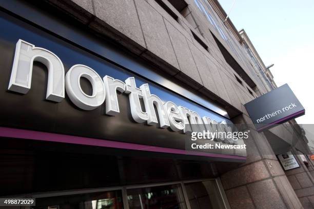 Exterior of a Northern Rock branch.
