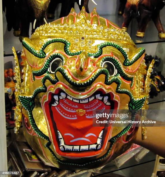 Hanuman Ritual Mask Mask Of Hanuman Photos and Premium High Res Pictures - Getty Images