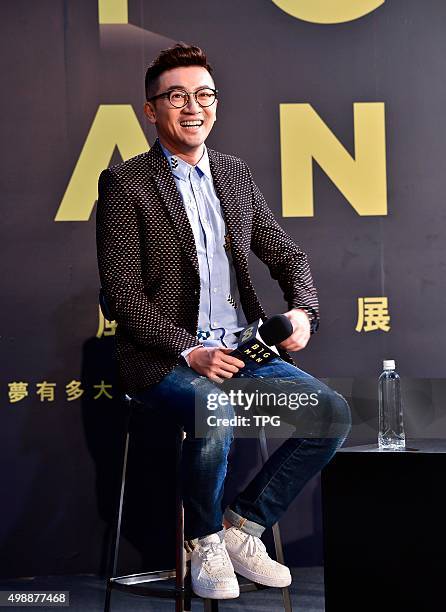 Alec Su attends GQ dream forum on 26th November, 2015 in Taipei, Taiwan, China.