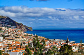 Panoramic view of Funchal, Madeira, Portugal