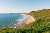 Rhossili Bay and beach on the Gower South Wales