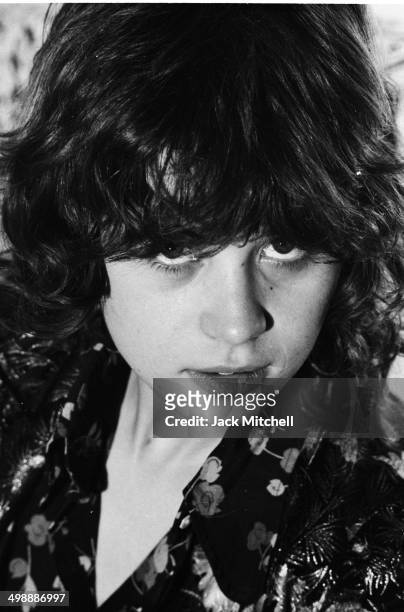 Portrait of French actress Maria Schneider , 1973. The previous year, at 20-years-old, she had starred opposite Marlon Brando in the film 'Last Tango...