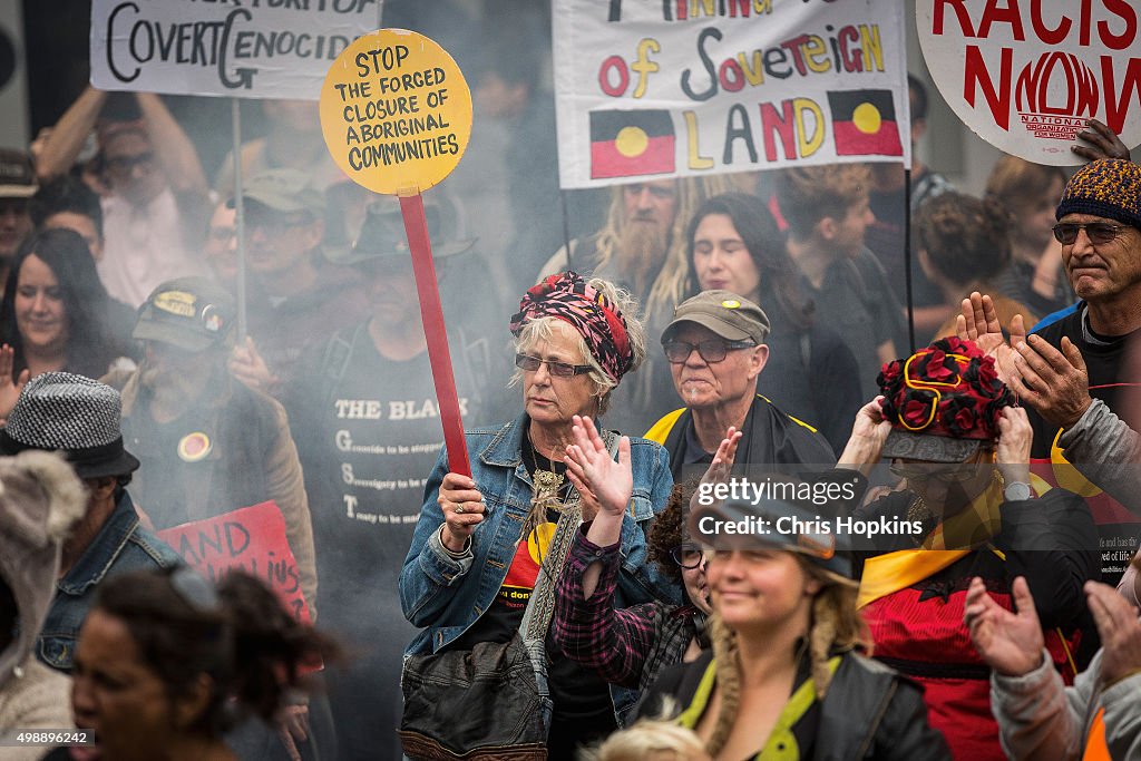 Melburnians Rally To Stop Forced Closure Of Aboriginal Communities