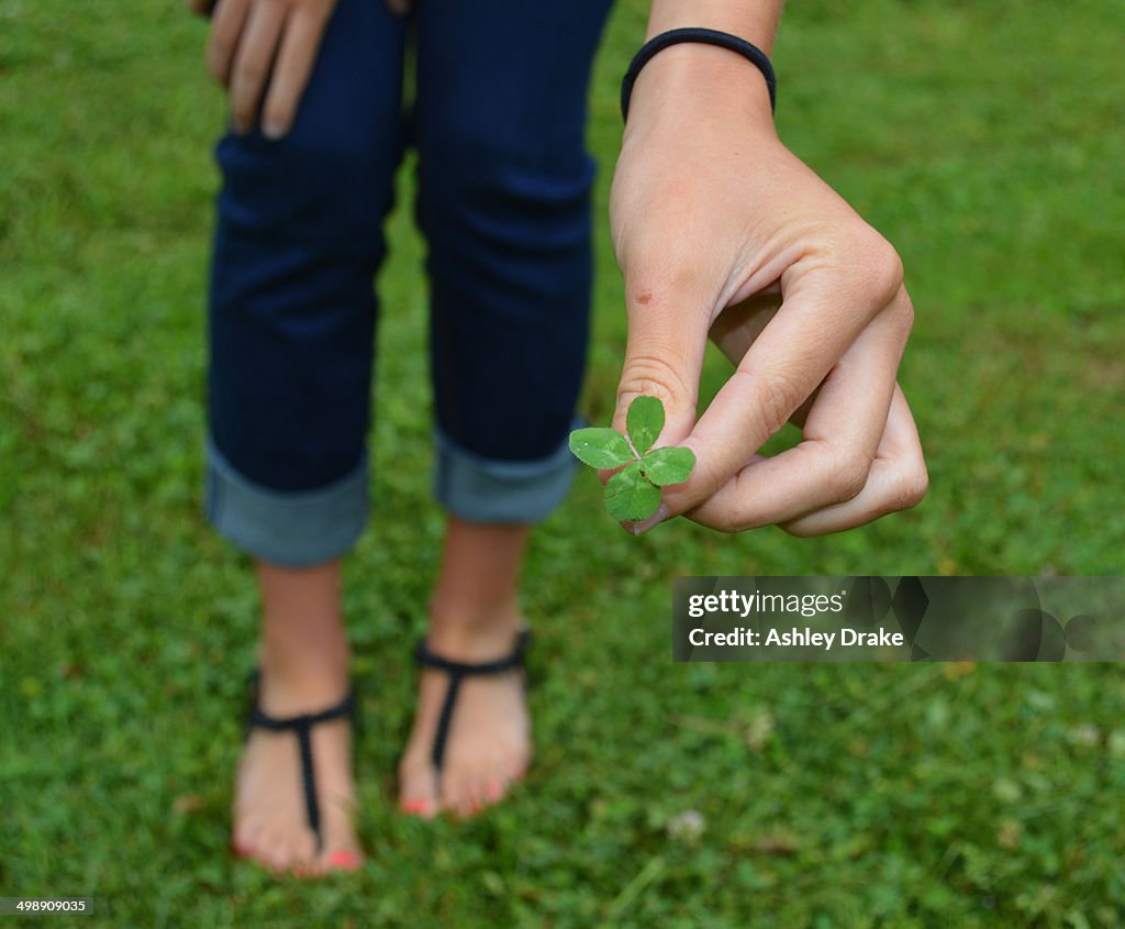 Finding a Four Leaf Clover