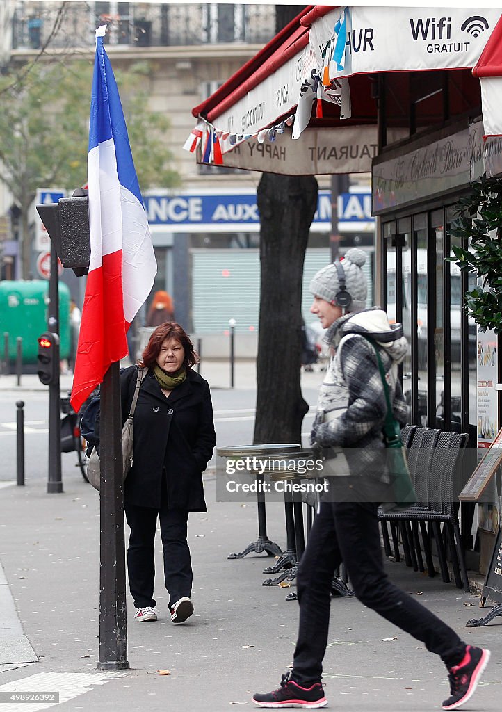 National Tribute The Victims Of The Paris Terrorist Attacks