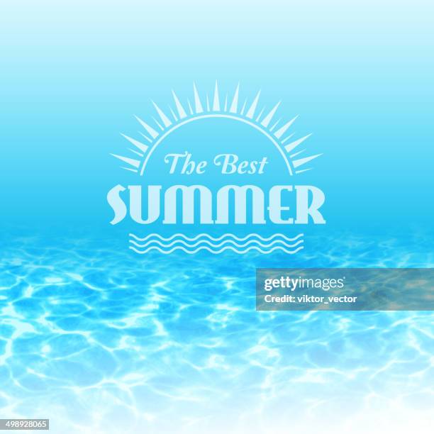 Summer Background Vector Illustrartion High-Res Vector Graphic - Getty ...