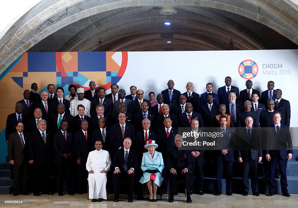 The Queen And Senior Royals Attend The Commonwealth Heads Of Government Meeting - Day Two