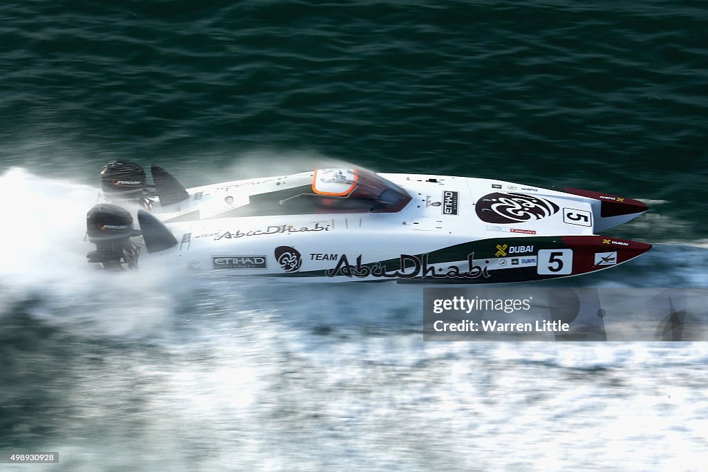 UIM XCAT World Series - Round 6, Abu Dhabi GP - Day 3