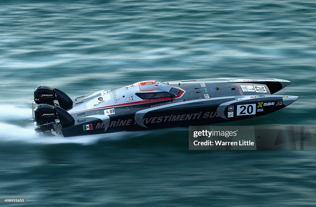 UIM XCAT World Series - Round 6, Abu Dhabi GP - Day 3