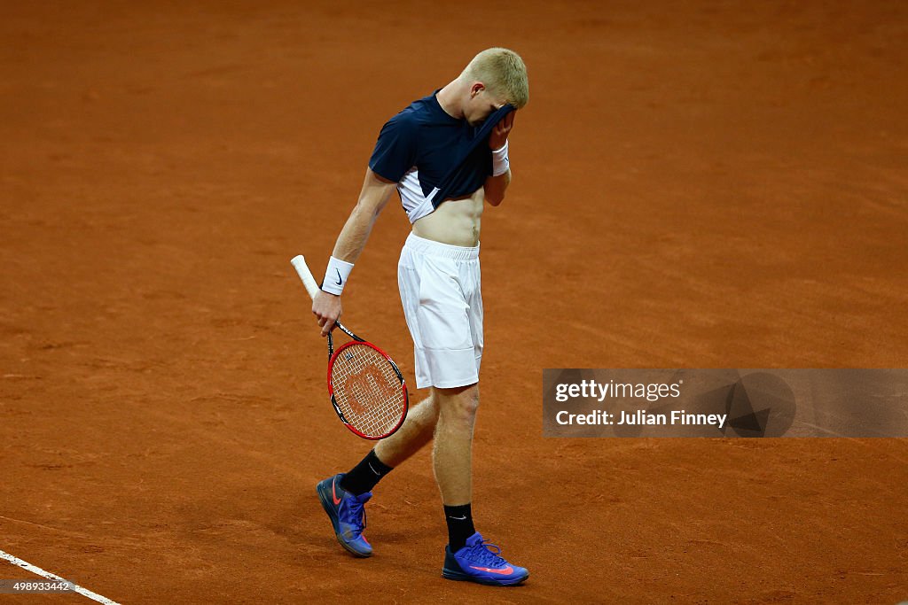 Belgium v Great Britain: Davis Cup Final 2015 - Day One