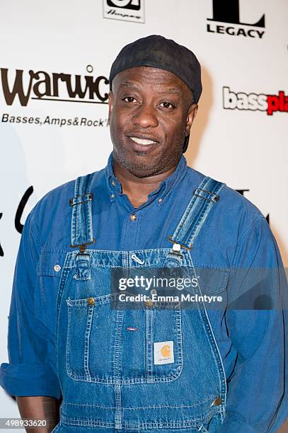 Corey Glover attends the premiere of "Jaco" at The Theater at The Ace Hotel on November 22, 2015 in Los Angeles, California.