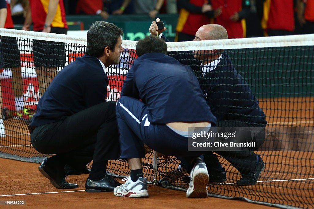 Belgium v Great Britain: Davis Cup Final 2015 - Day One