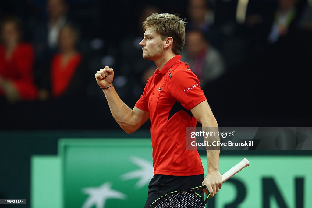 Belgium v Great Britain: Davis Cup Final 2015 - Day One