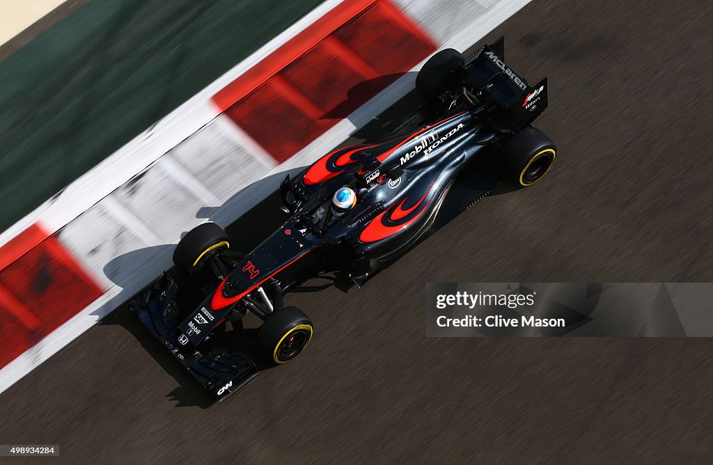 F1 Grand Prix of Abu Dhabi - Practice