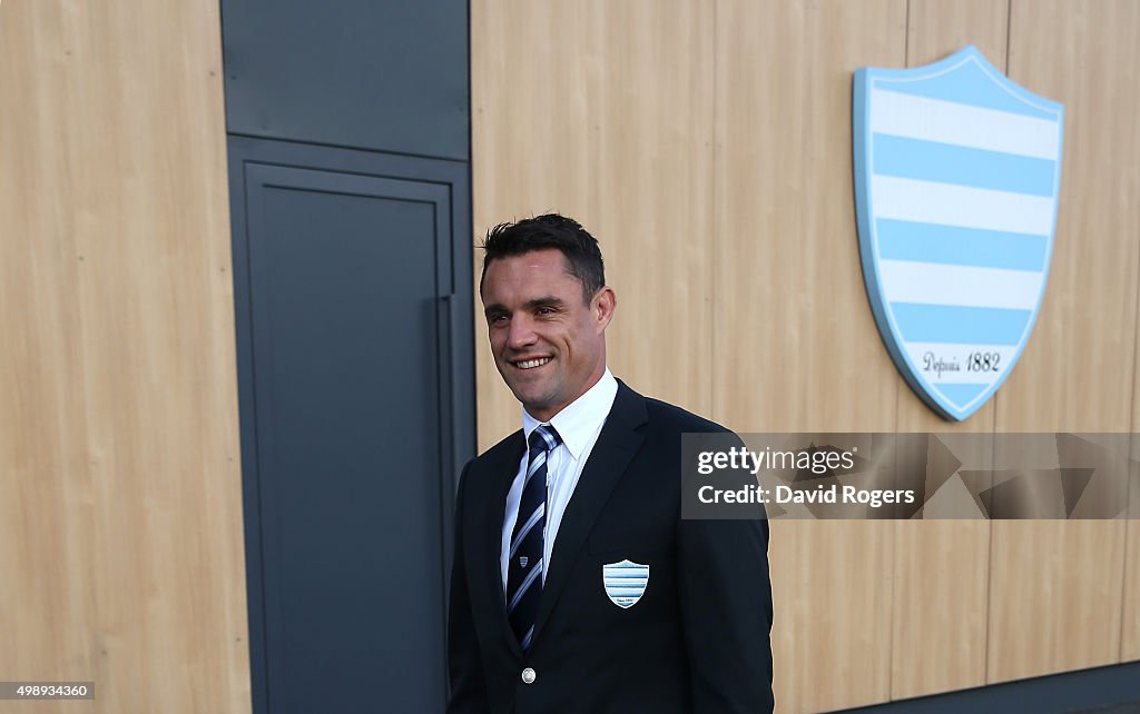 Racing 92 New Signing Dan Carter Unveiled