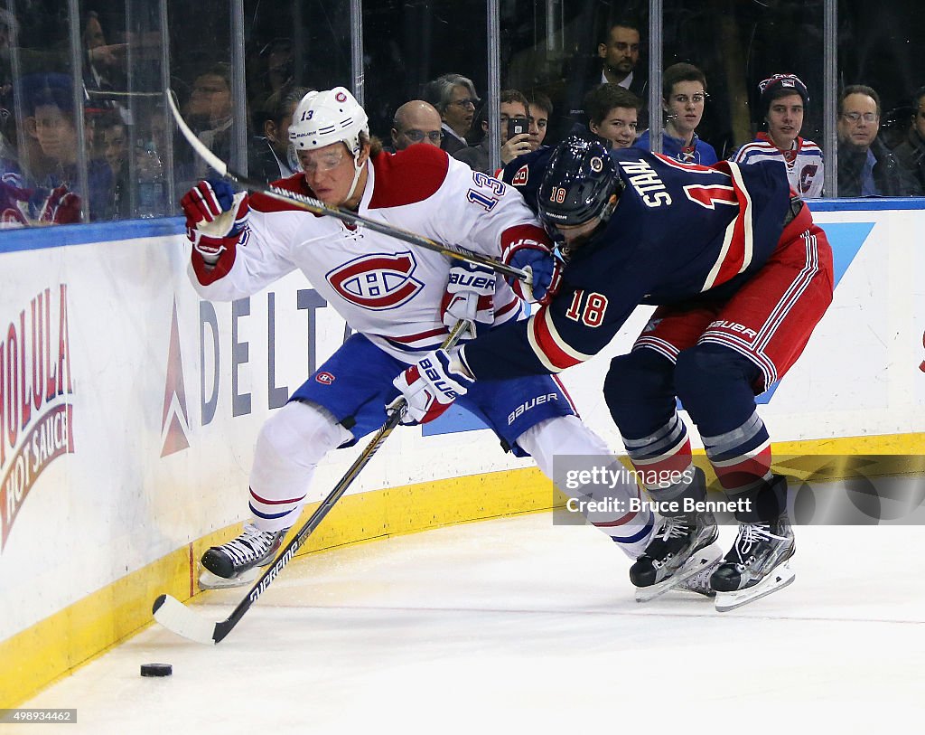 Montreal Canadiens v New York Rangers