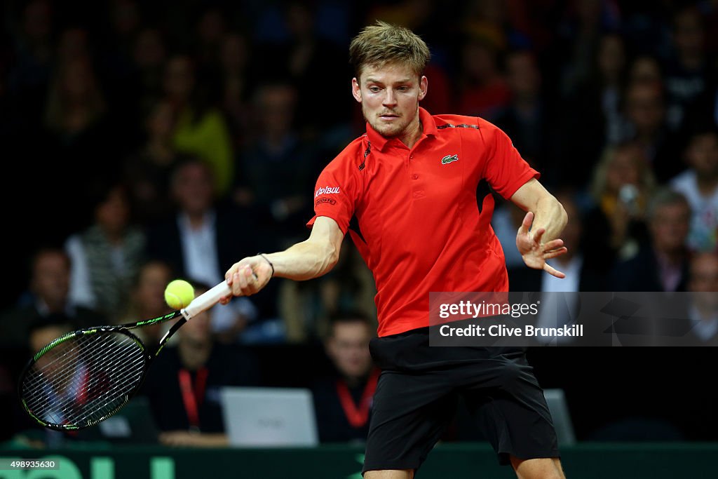 Belgium v Great Britain: Davis Cup Final 2015 - Day One